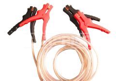 Transparent booster cables