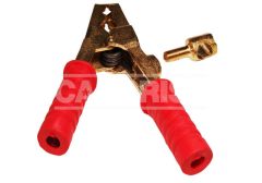 Pinza para batería 160 x 100mm. Roja