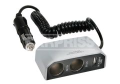 Multi socket extension 150 cm.