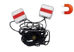 Kit d'éclairage arrière LED magnétique