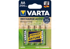 Pilas recargables recycled AA