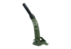 Tank spout for metal jerrycans