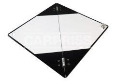 ADR Plate Black-White 300X300, Aluminium
