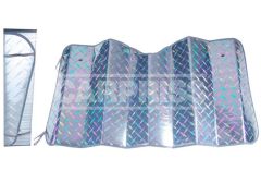 Reversible Laser effect front sun shades