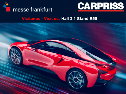CARPRISS SERÁ EXPOSITOR EN AUTOMECHANIKA FRANKFURT 2022